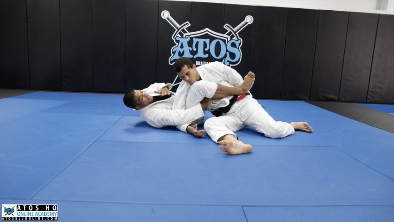 Strong Arm Bar From Back Control with the Under Leg Lapel Grip