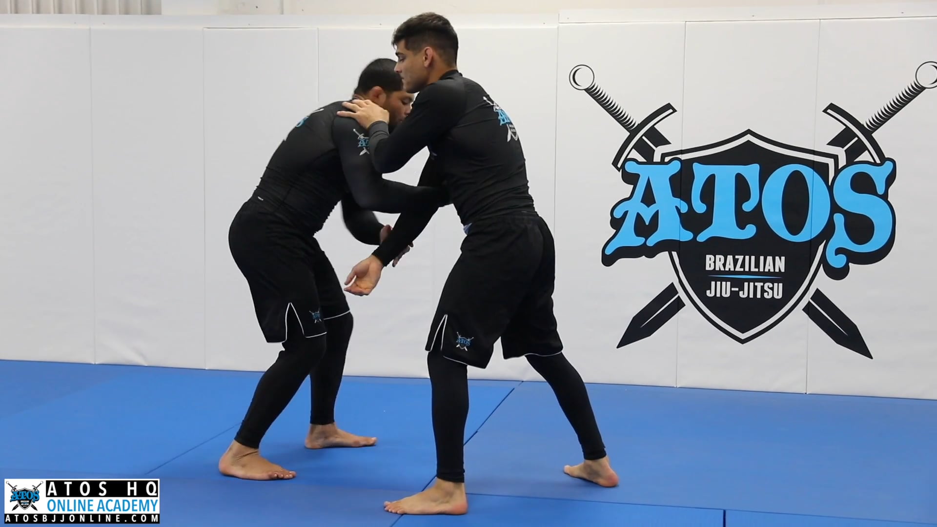 Arm drag inside trip takedown