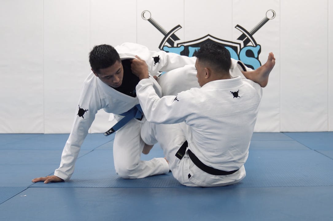 X Guard Entry Recover From Half Guard Chest to Chest Part 1 Rolando