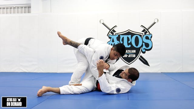 Passing the Spider Guard With Leg Pin