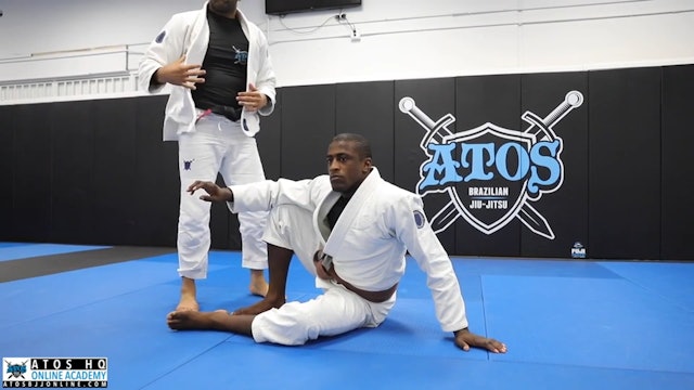 Squid Guard Sweep From DLR + Knee Bar