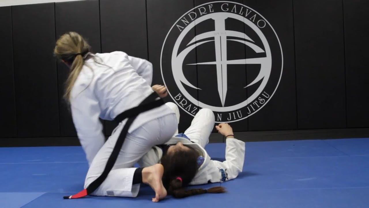 Sweep & Arm Bar From Side Control - Angelica Galvao - Atos BJJ OnDemand