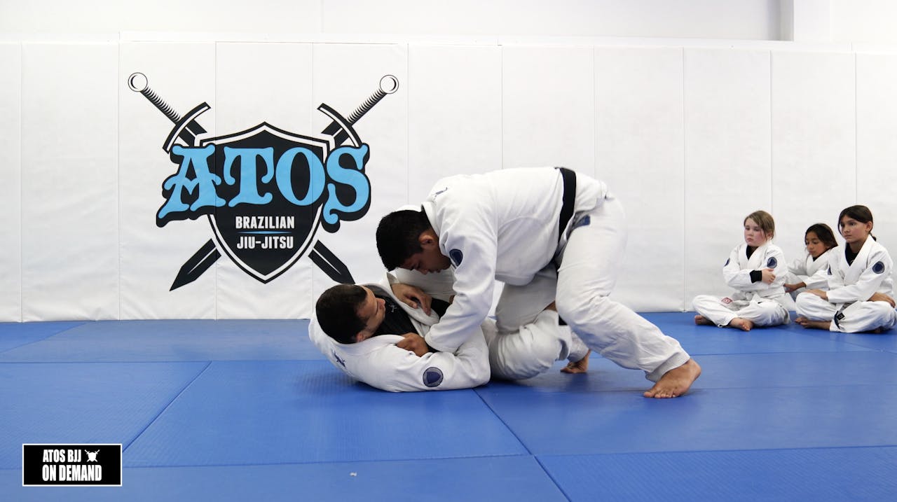 Switch Side from Knee Cut with C Grip Andy Murasaki Atos BJJ OnDemand