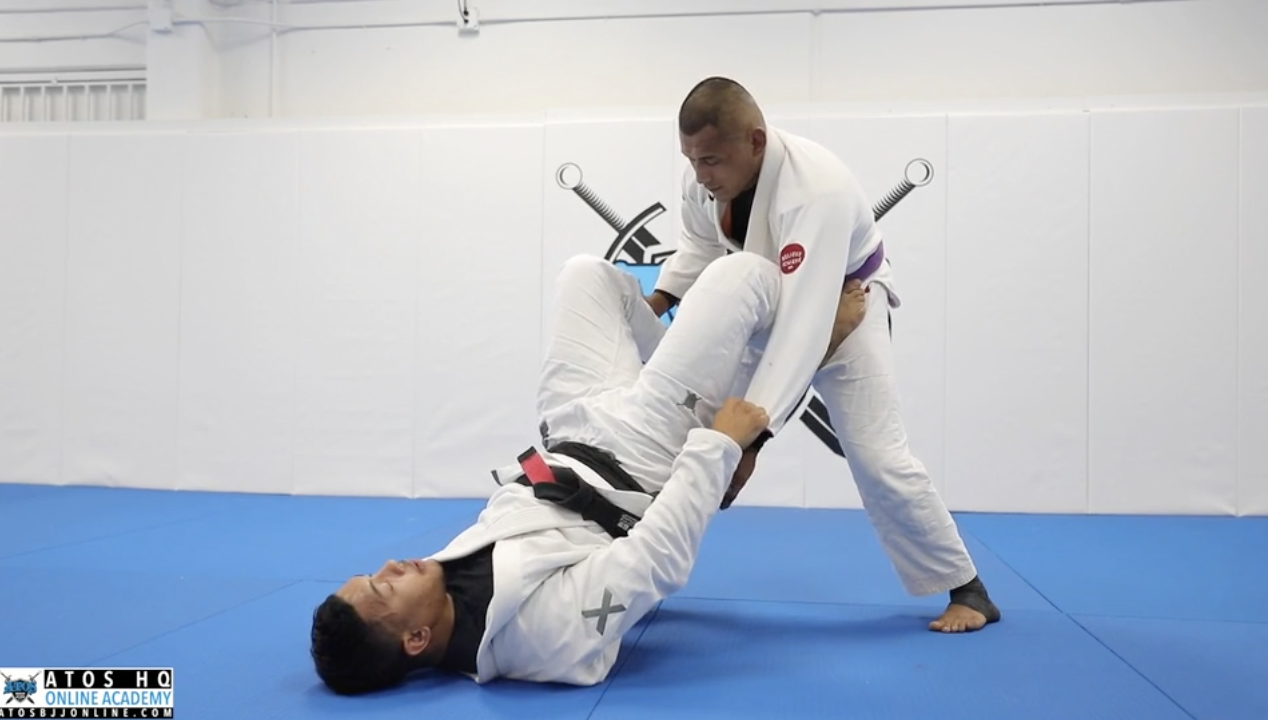 DLR Guard Sweep to Leg Drag Pass