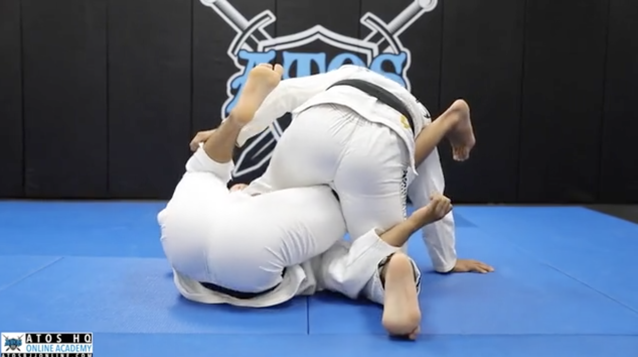 One Leg X Entry With Transition To Crab Ride Back Take From Waiter Sweep