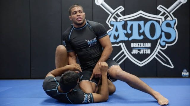 Knee Cut Pass from Open Guard + Side ...