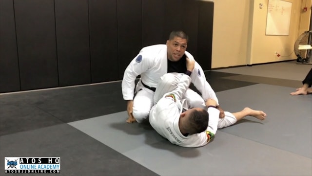 Leg Drag Passing From Reverse DLR Guard