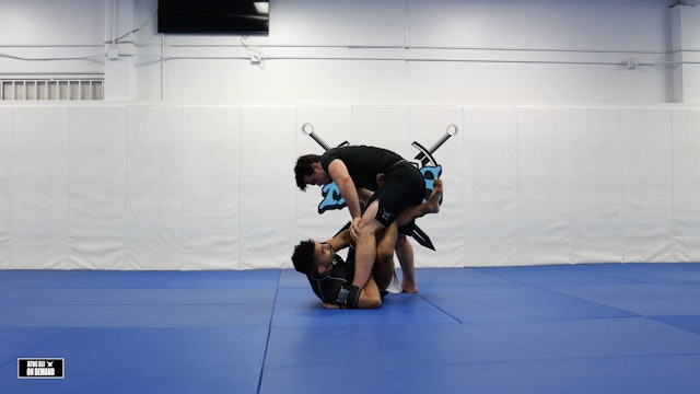 Ankle Lock Sweep from Single Leg X