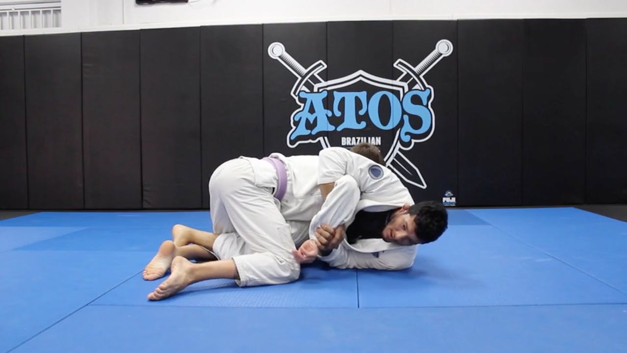 Setting Up the Kimura from the Knee Shield + Arm Bar Lucas Barbosa