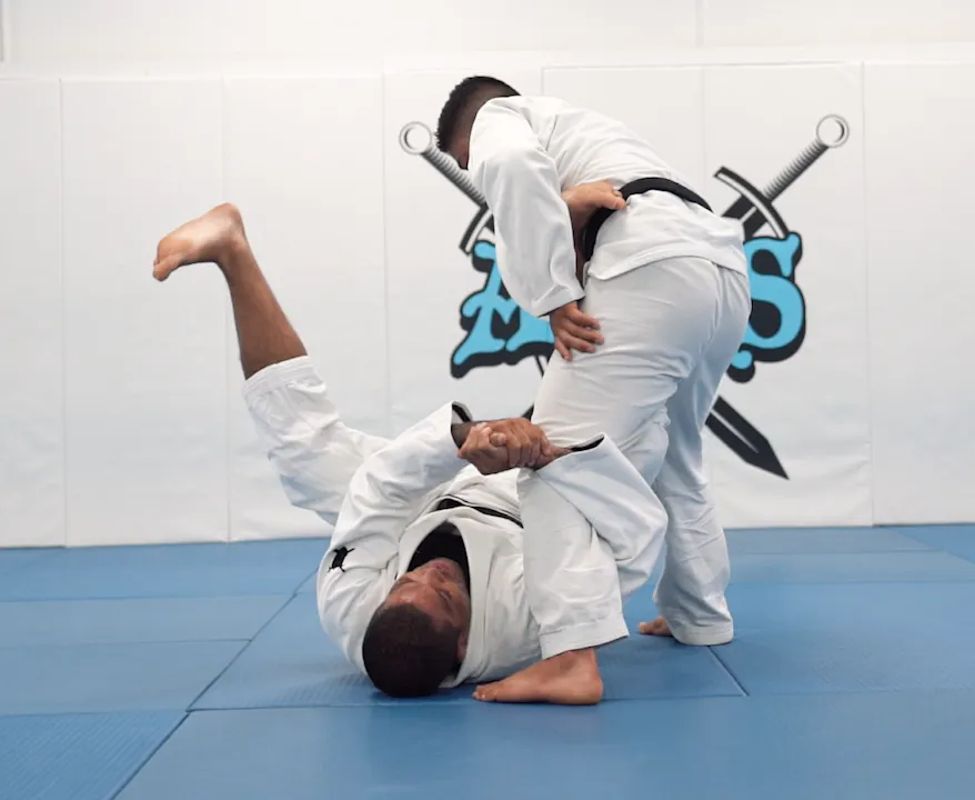 K Guard Entry to Double Pants Sweep | Part 1 - Andre Galvao - Atos BJJ ...