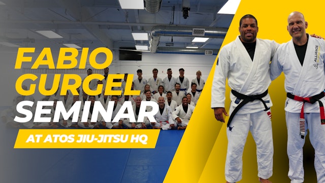Mestre Fabio Gurgel Seminar at Atos Jiu-Jitsu HQ