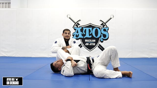Arm Bar Variation From Side Control