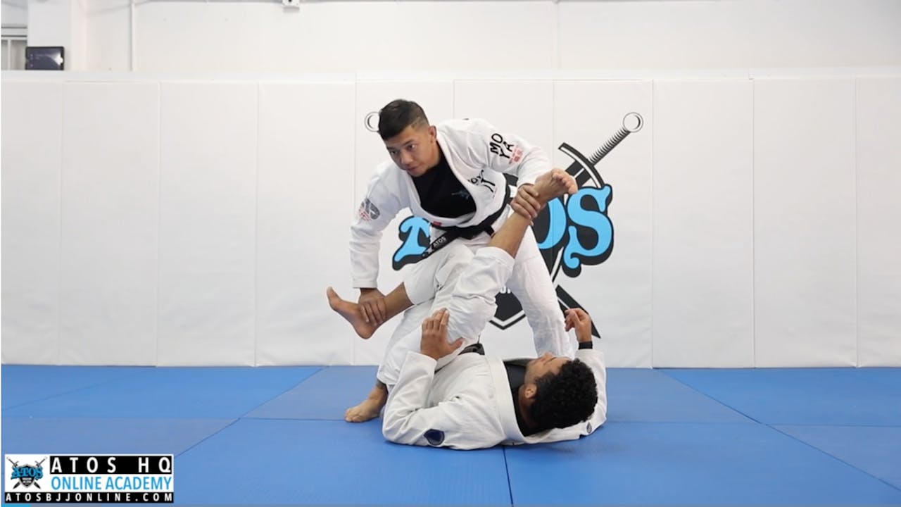 C Grip Passing From Open Guard + Windshield Wiper to Leg Drag Back Take Rolando Samson Atos