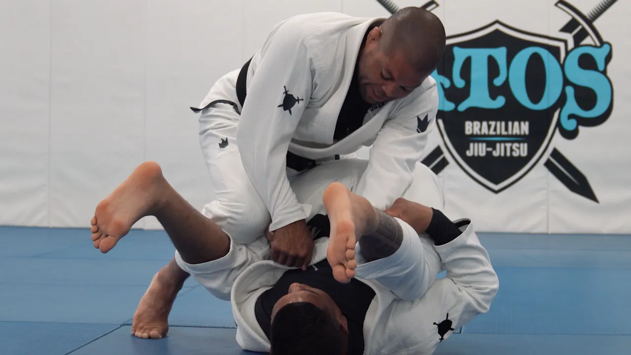 Stack Pass From Lasso Position - Pressure Pass | Part 1 - Andre Galvao ...