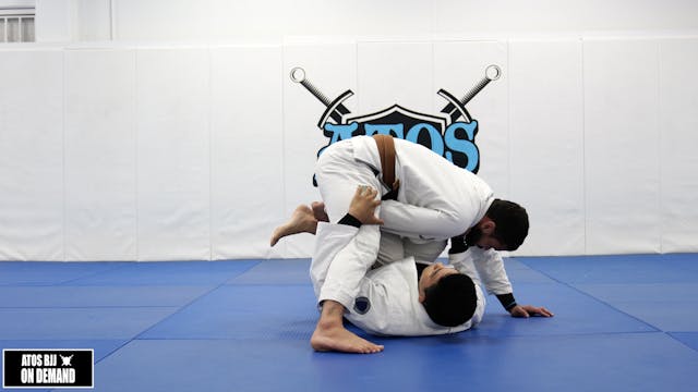 X Guard Entry From Knee Shield