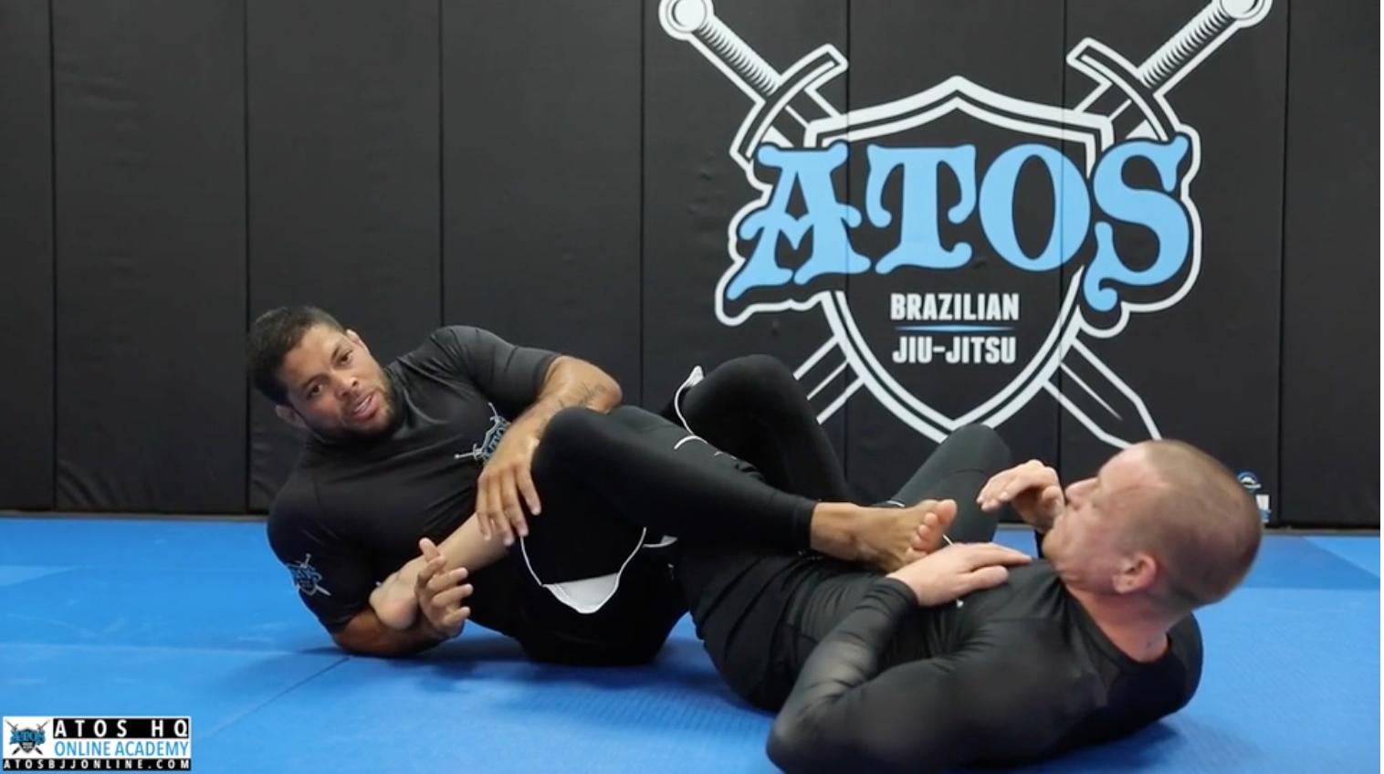 Ashi Heel Hook Entry from Open Guard + Calf Slicer & Knee Bar