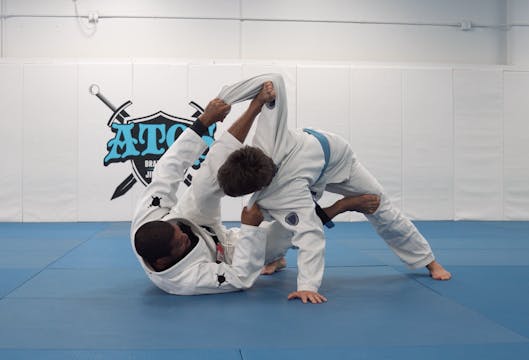 Tarantula Guard to Double Ankle Sweep...
