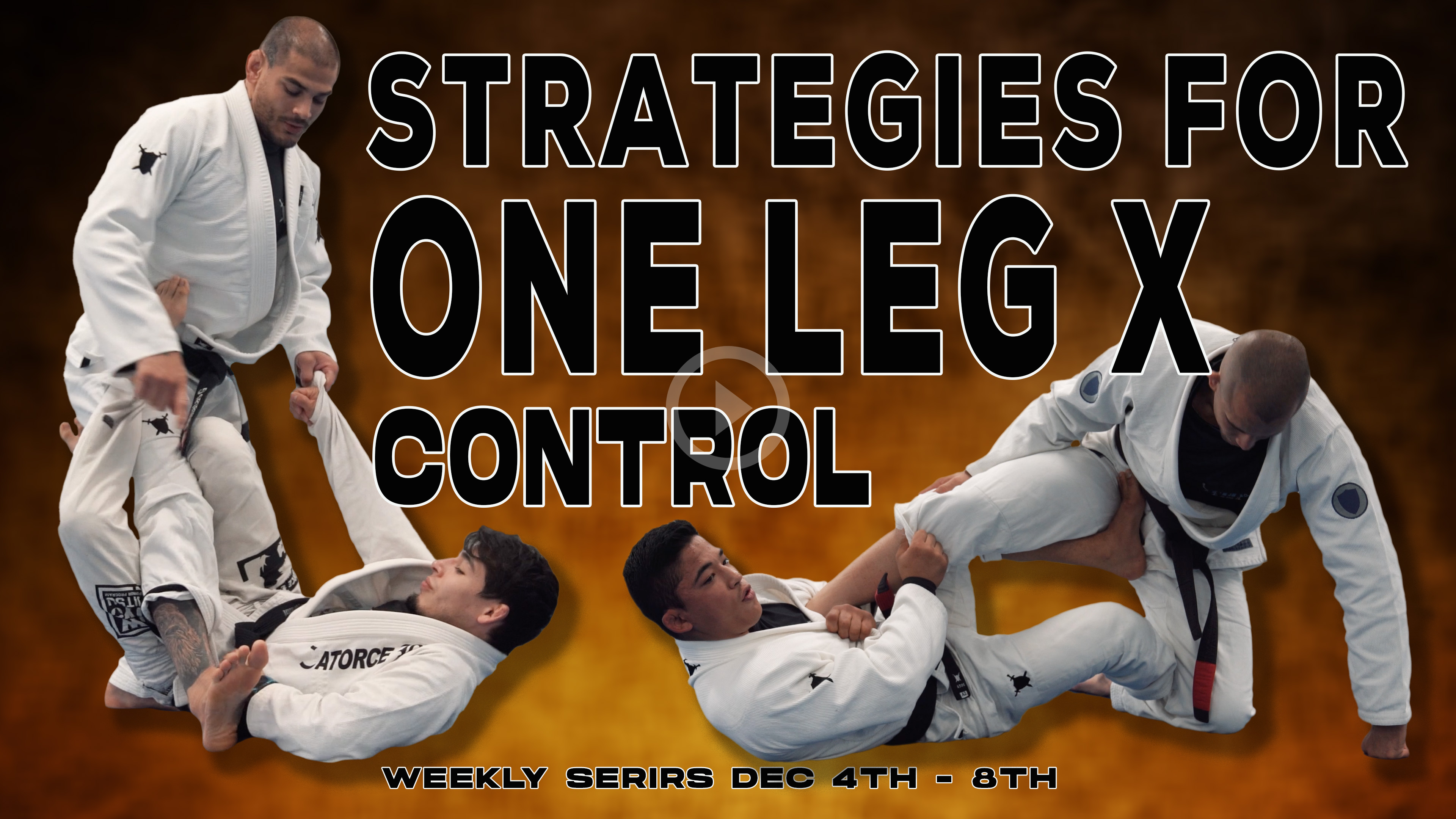 Strategies for One Leg X Control - Atos BJJ OnDemand