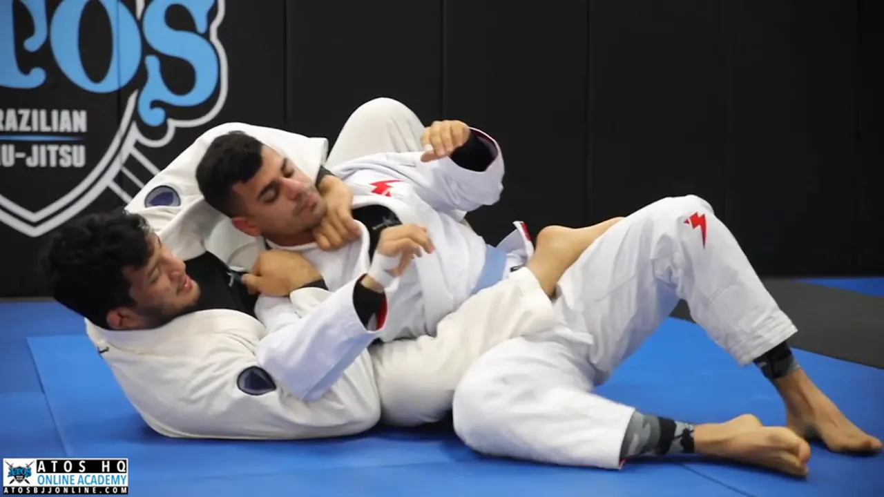 Submission Variations From Back Take - Lucas Barbosa - Atos BJJ OnDemand
