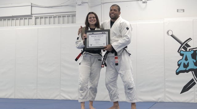 Mayara Munhos Promoted To Black Belt