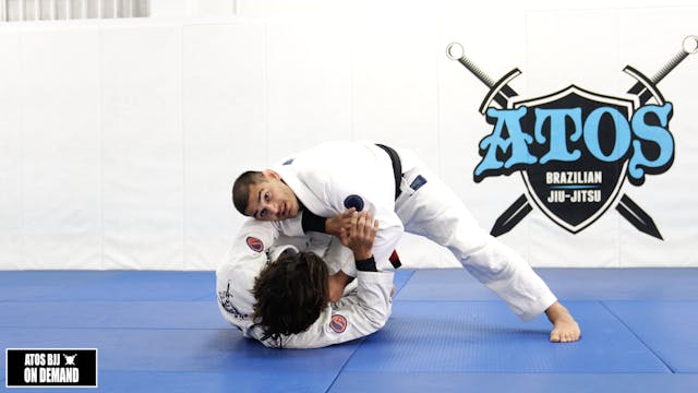 Knee Cut Pass From Reverse DLR Guard