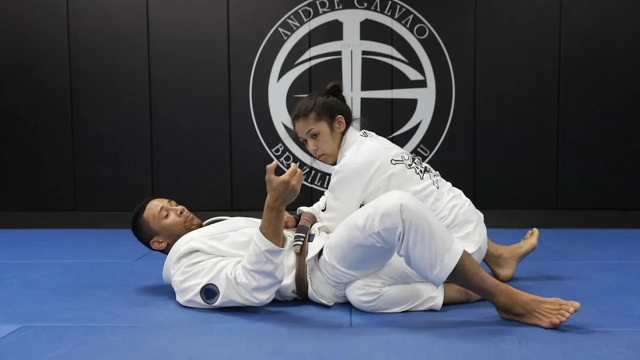 Taking the Back From the Closed Guard - Dominique Bell - Atos BJJ OnDemand