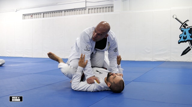 Why you must control the opponent's shoulder in a guard pass