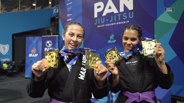 IBJJF Pan: Sarah Galvao and Lillian Marchand Close Out 🥇
