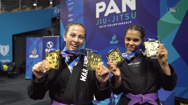 IBJJF Pan: Sarah Galvao and Lillian Marchand Close Out 🥇