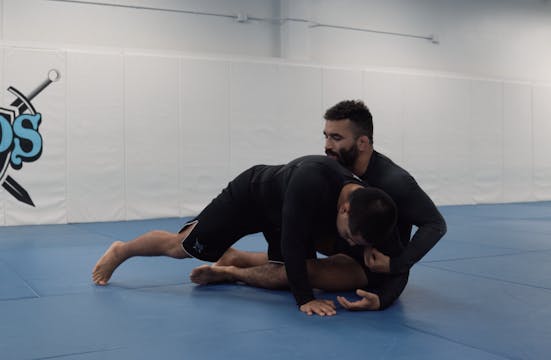 Sitting Guard Strategy to Arm Drag an...