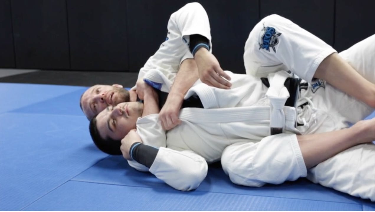 Finishing from Back Control Bow and Arrow & Cross Collar Choke Bow