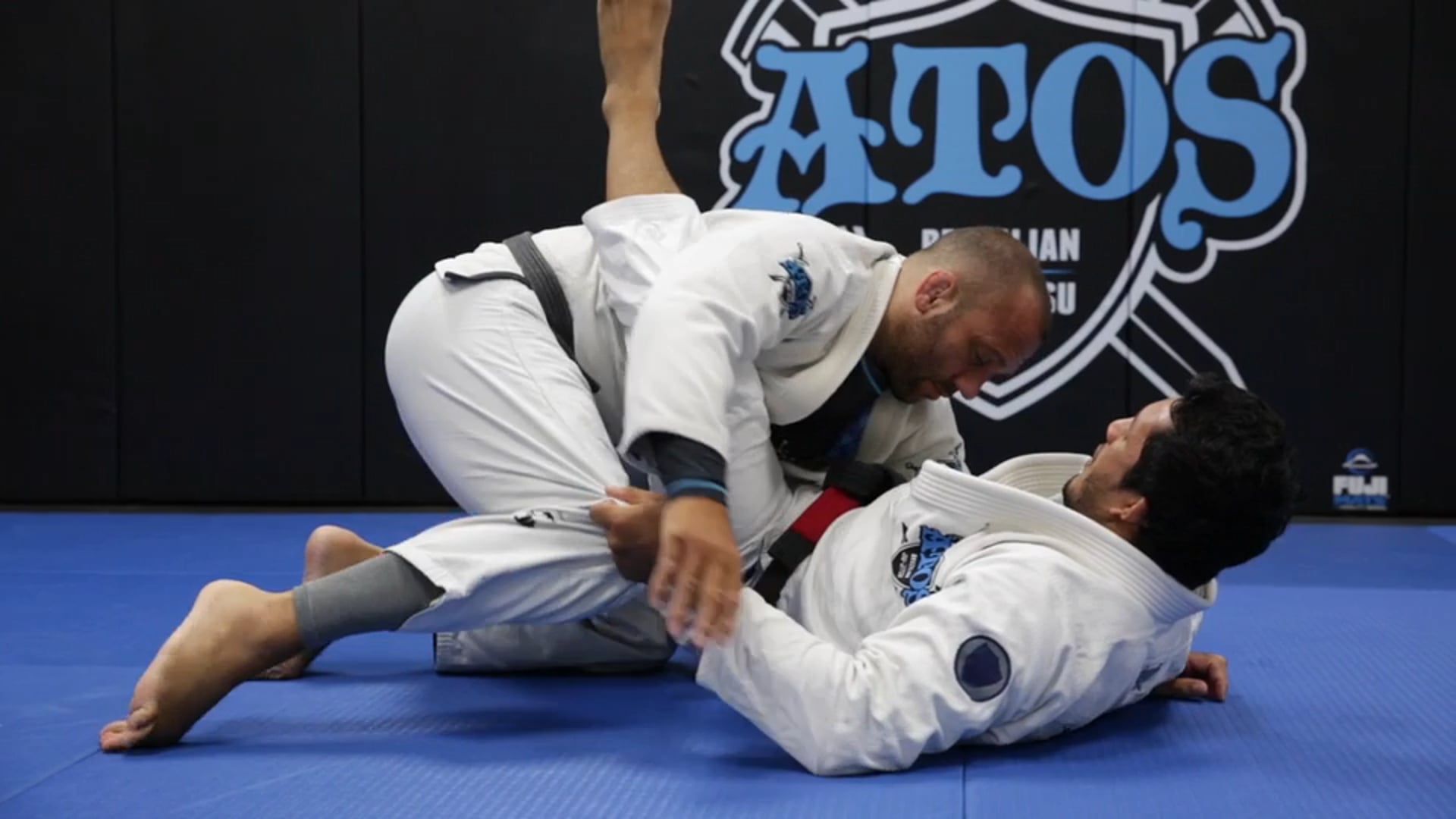 Sweeping From the Closed Guard Into the Mount 