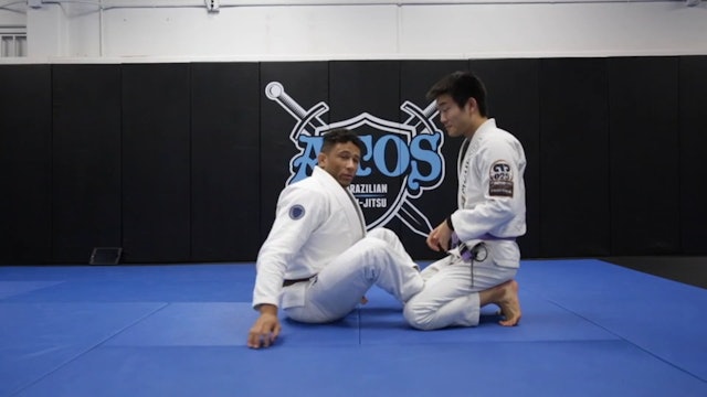 Sweep From Butterfly Guard to Side Control