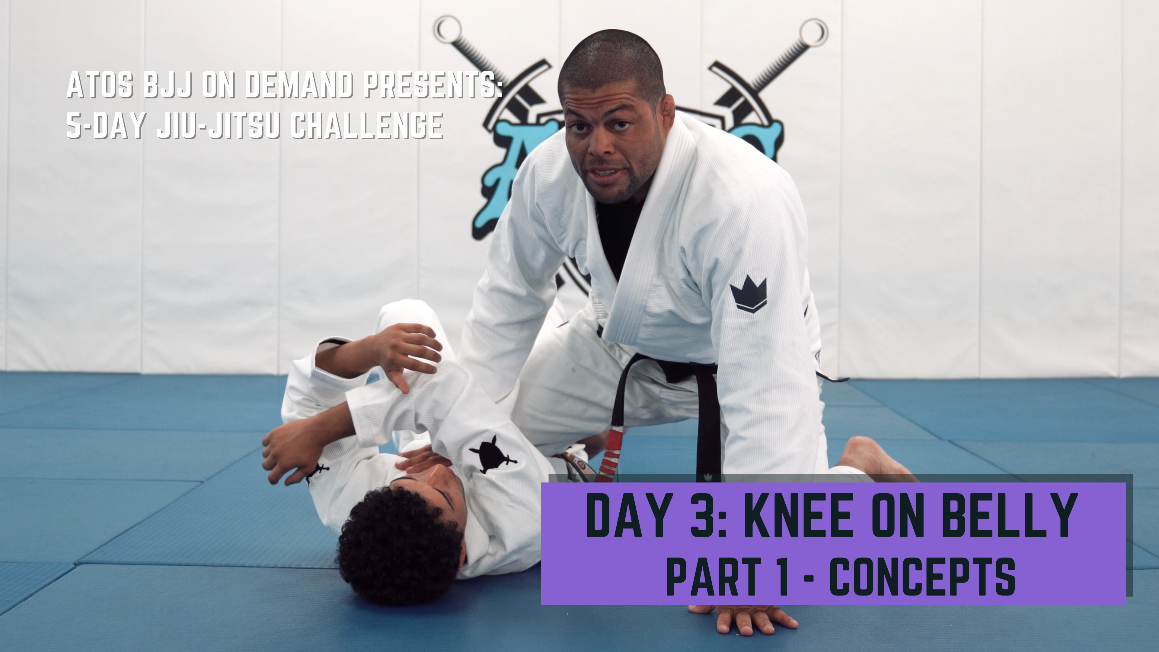 Day #3: Knee On Belly - Part 1 - Concepts | 5-Day Jiu-Jitsu Challenge