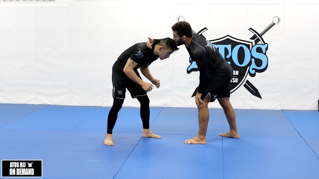 Using Angles to Set up Takedowns & Guard Pull