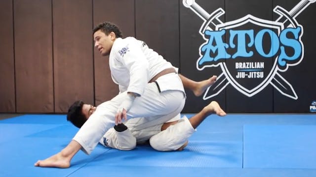 Jumping to the Knee Cut Position