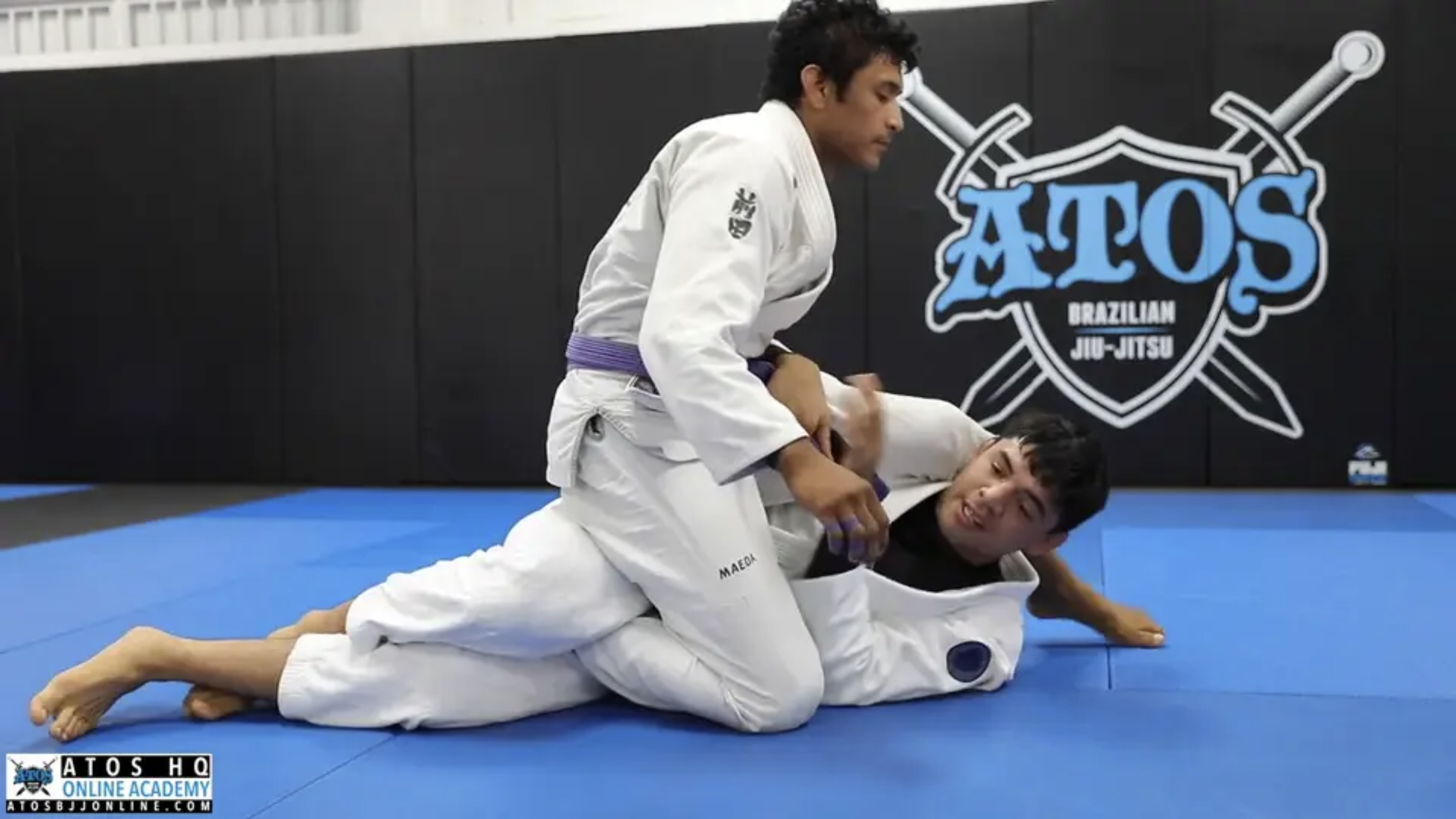 Sweep From Deep Half Guard