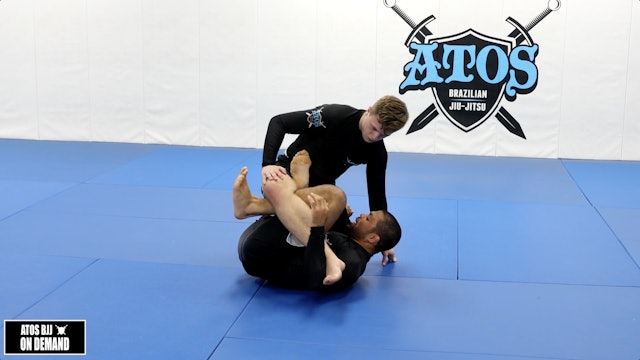 Countering the Leg Drag into Waiter Sweep | Guard Recovery
