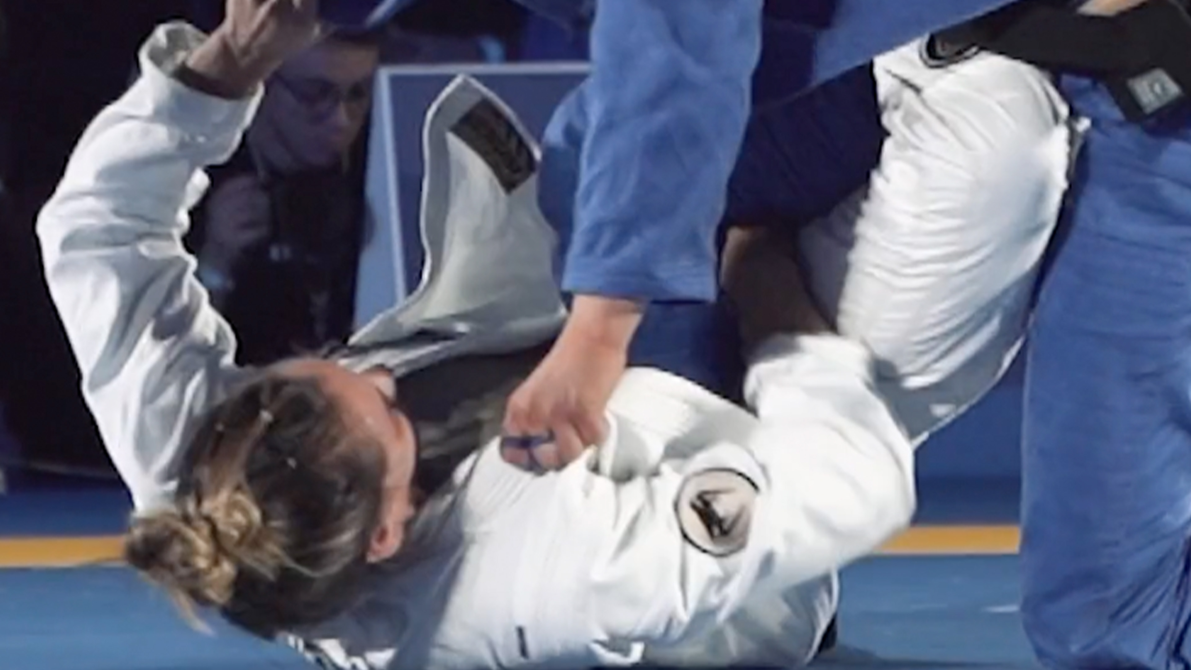 Toe Hold by Luiza Monteiro at the 2024 IBJJF Worlds Finals