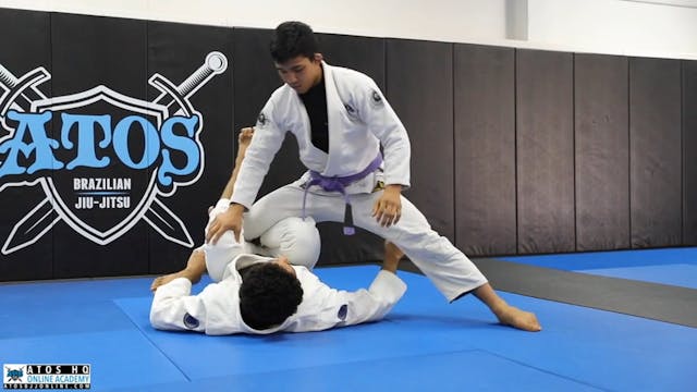 Sweep From Pant Grip Guard