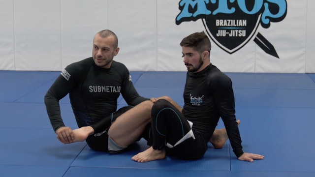 Inside Heel Hook 50/50 Attack by Lachlan Giles