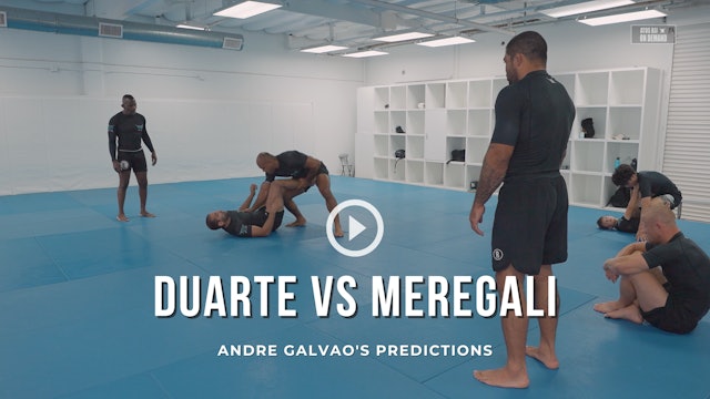 Andre Galvao's Prediction For Duarte vs Meregali at WNO
