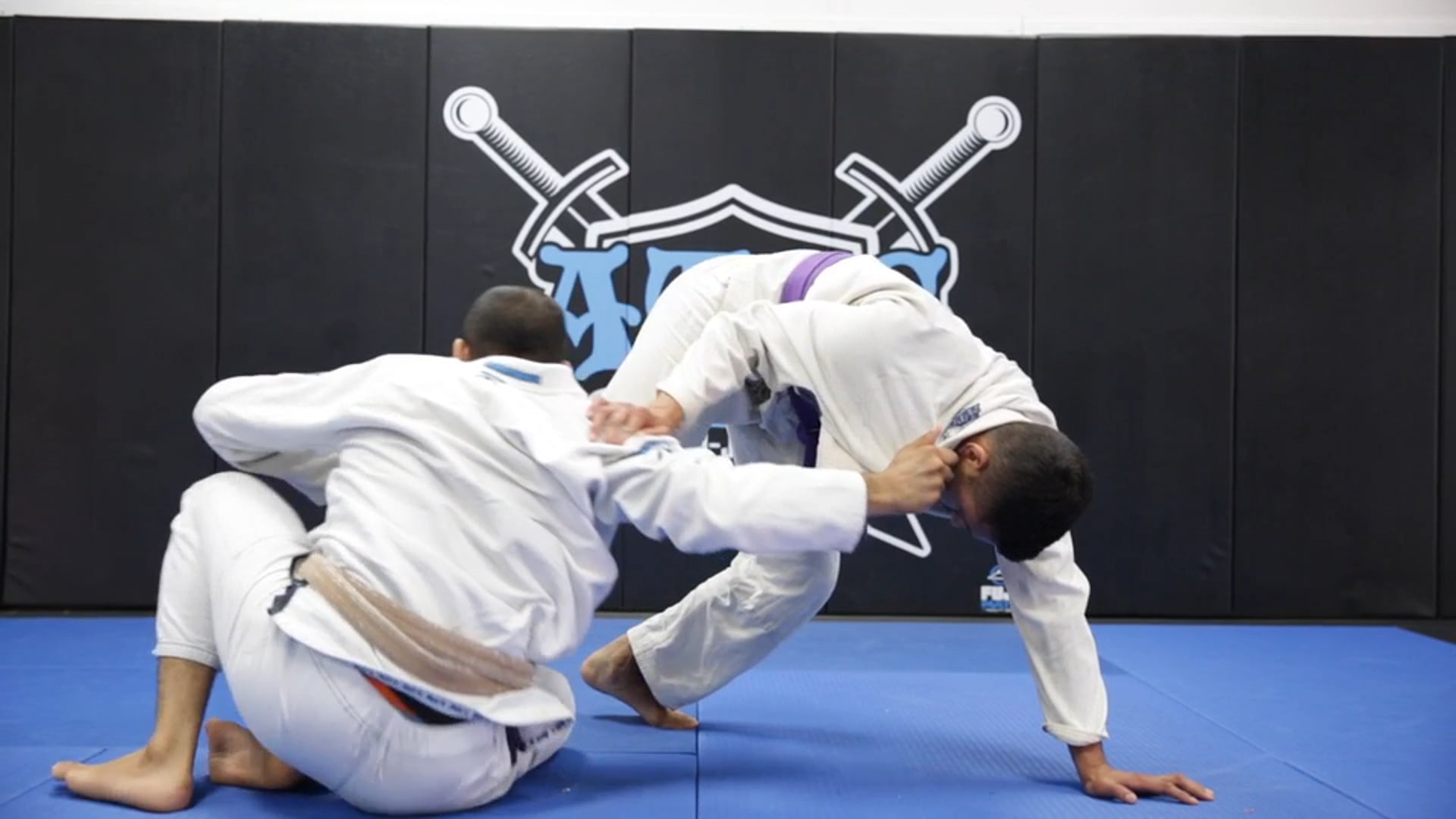 Sweep Option From the One Leg X Guard