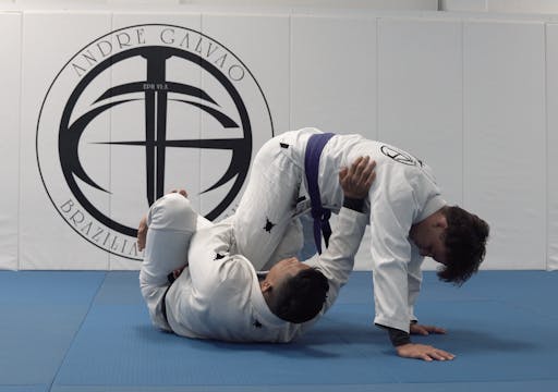 Single Leg X Entry From Sit Up Guard
