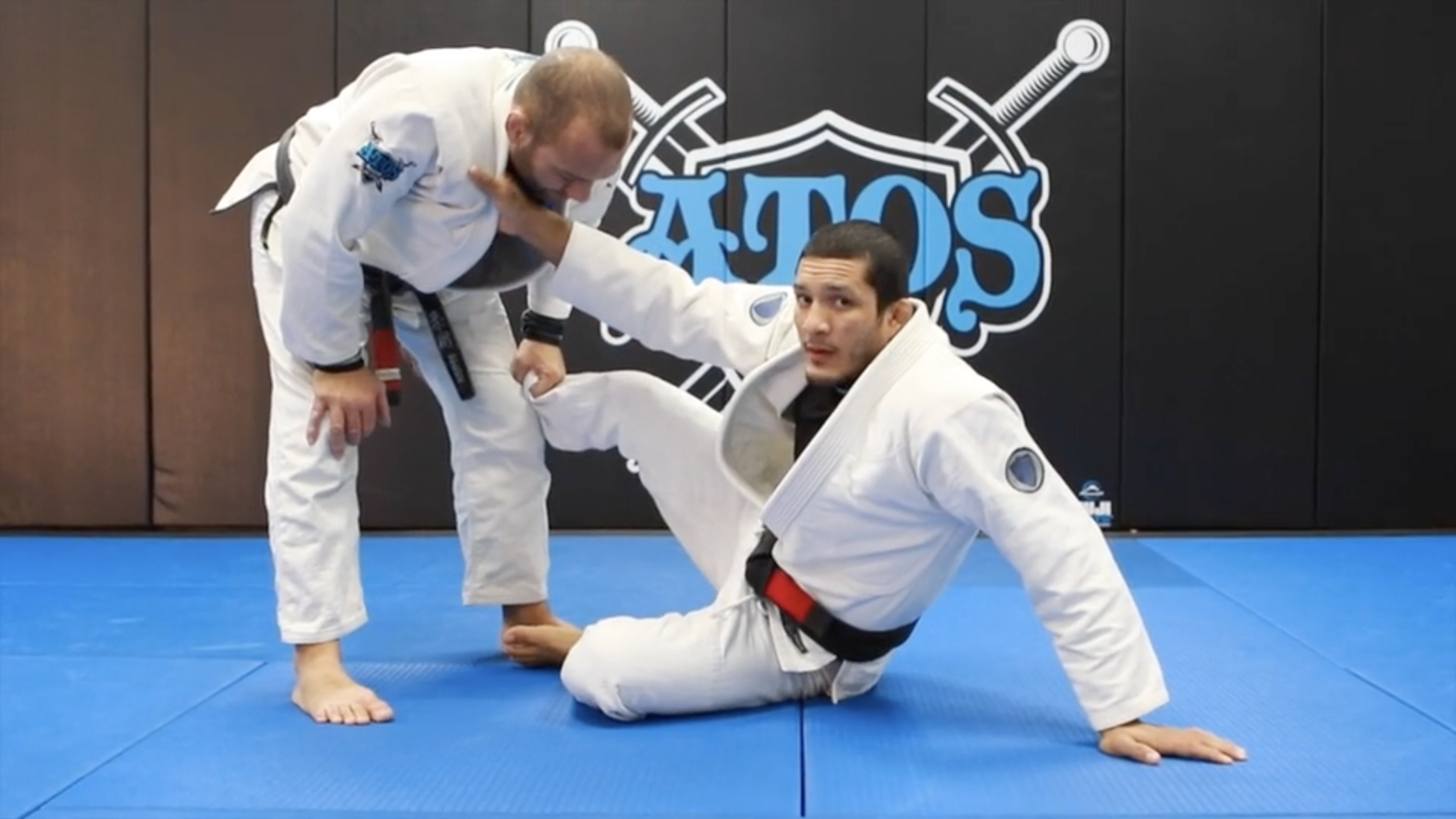 Sweeping From the One Leg X Using Calf Slice and X Guard