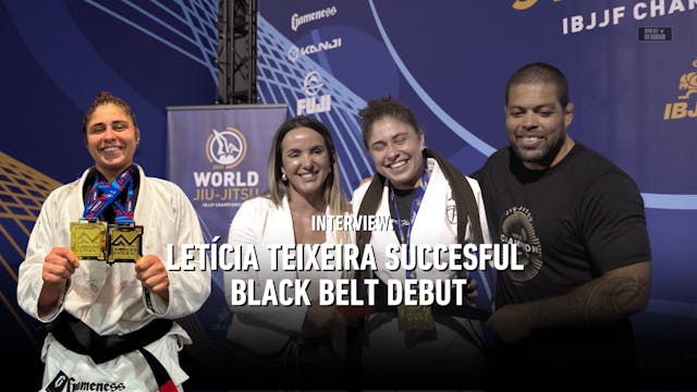 Letícia Teixeira Double Gold at the I...