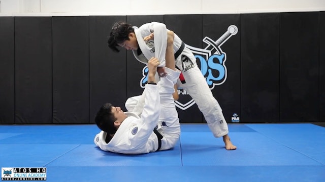 Single Leg X Spider Guard to Sweep to Ankle Lock
