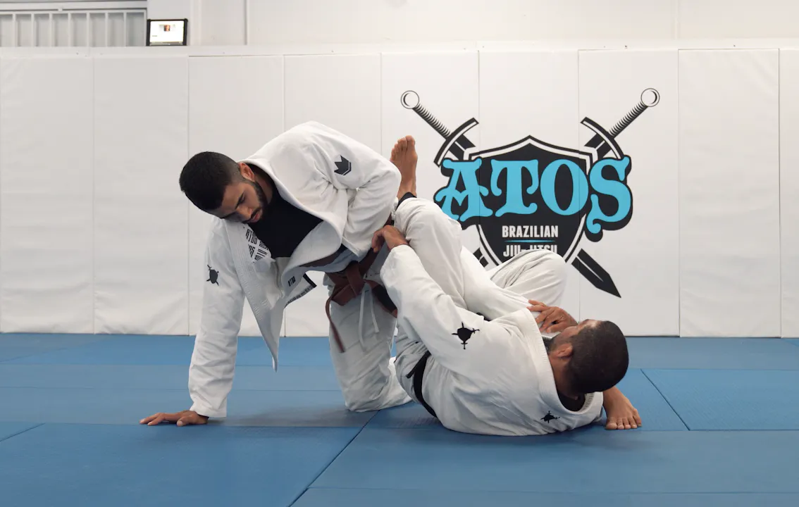K Guard to Waiter Sweep | Part 2 - Andre Galvao - Atos BJJ OnDemand