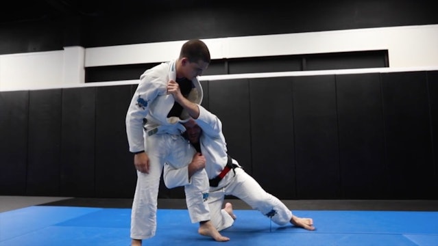 Setting Up the Single Leg Takedown with Collar Grip