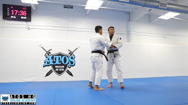 Foot Sweep Takedown 